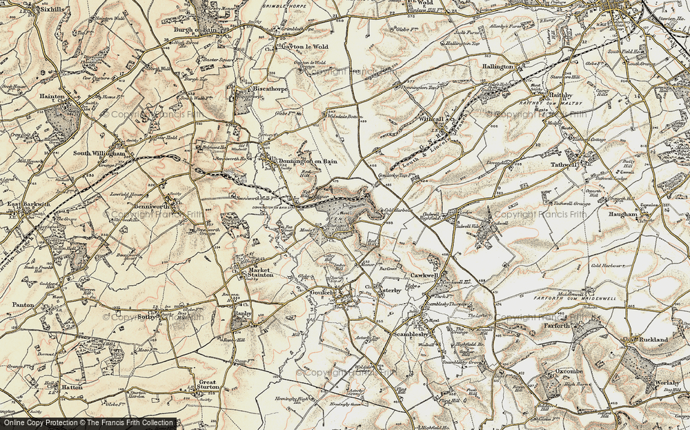Old Map of Stenigot, 1902-1903 in 1902-1903