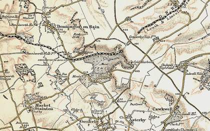 Old map of Stenigot in 1902-1903
