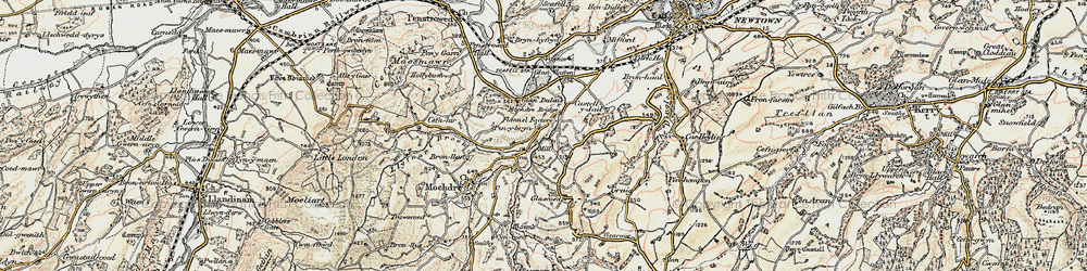 Old map of Stepaside in 1902-1903