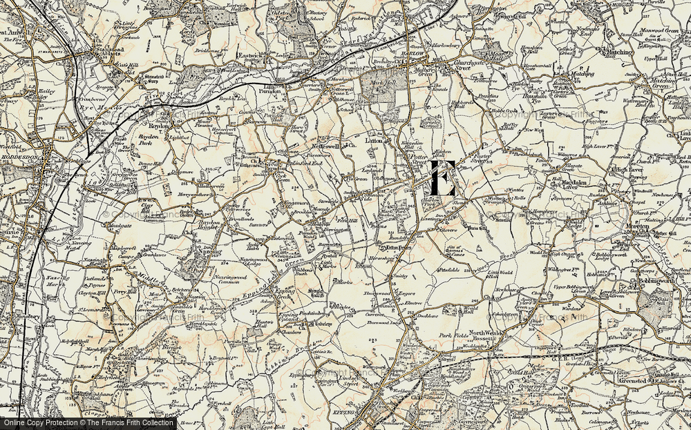 Old Map of Stewards, 1898 in 1898