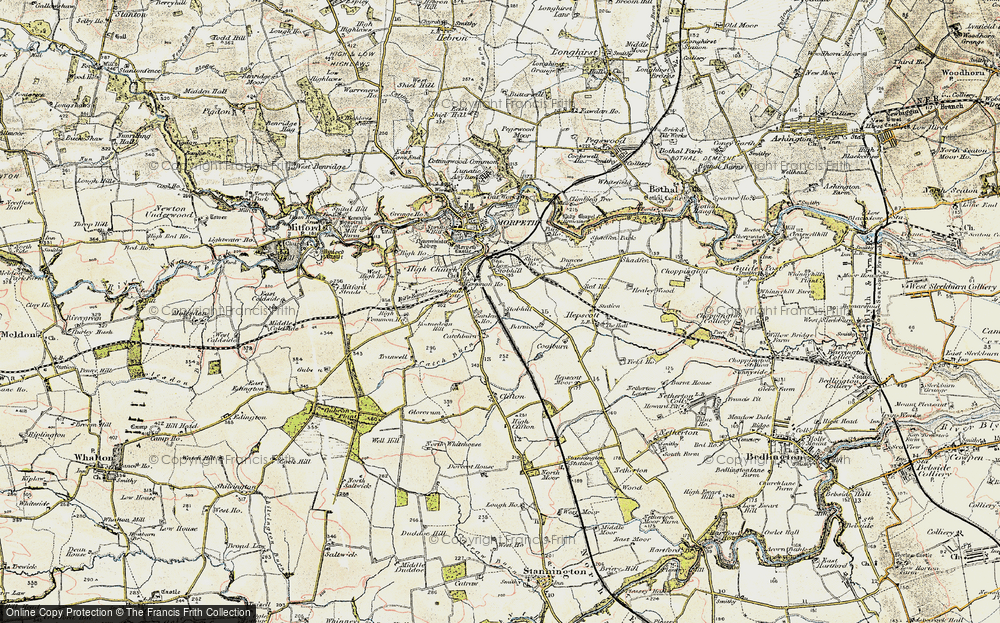 Old Map of Stobhill, 1901-1903 in 1901-1903