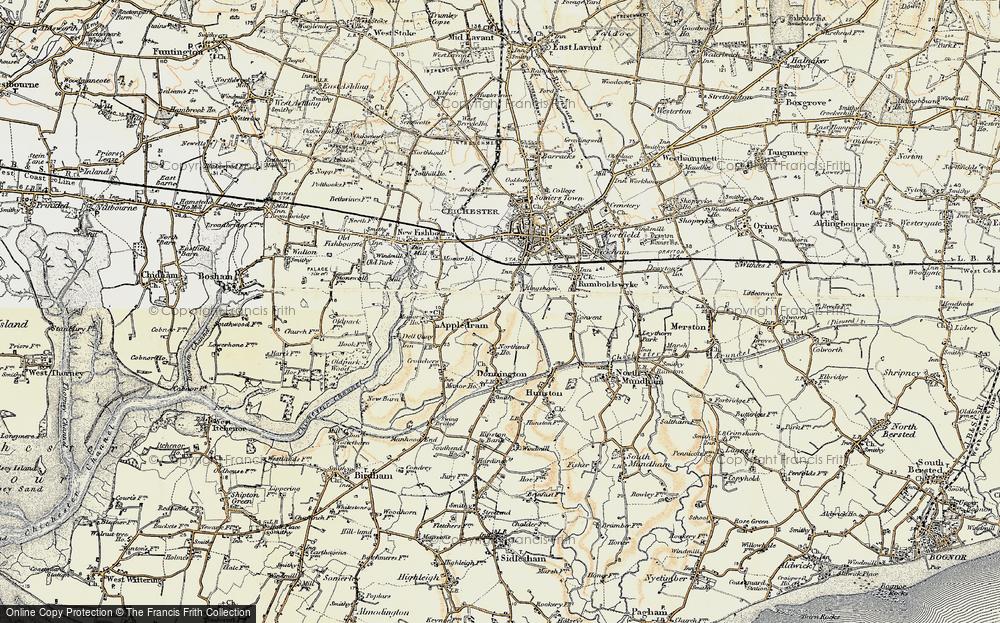 Old Map of Stockbridge, 1897-1899 in 1897-1899
