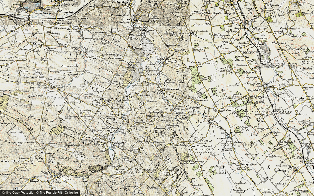 Old Map of Stockdalewath, 1901-1904 in 1901-1904