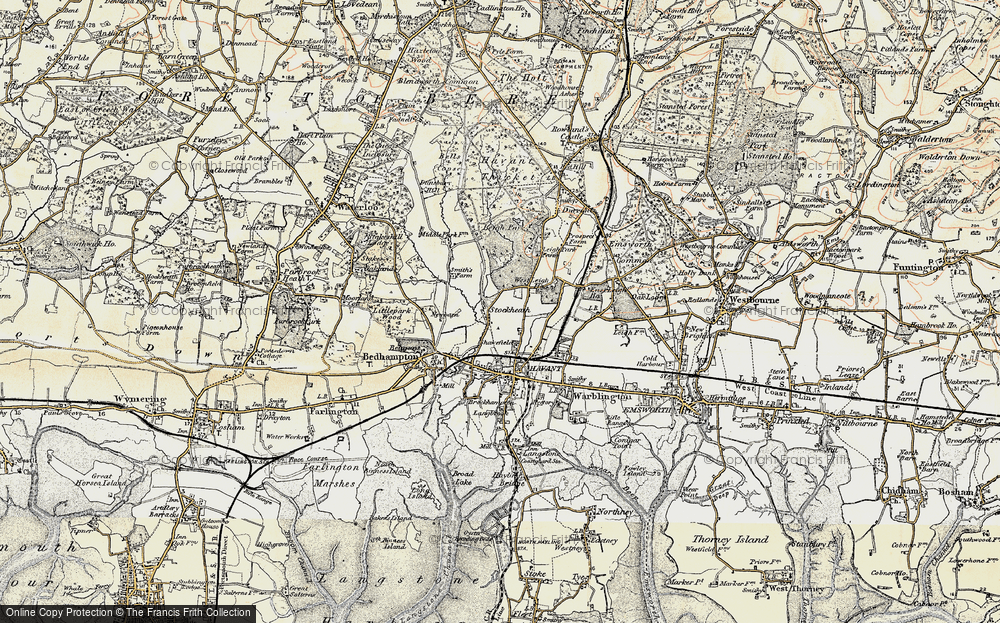 Old Map of Stockheath, 1897-1899 in 1897-1899