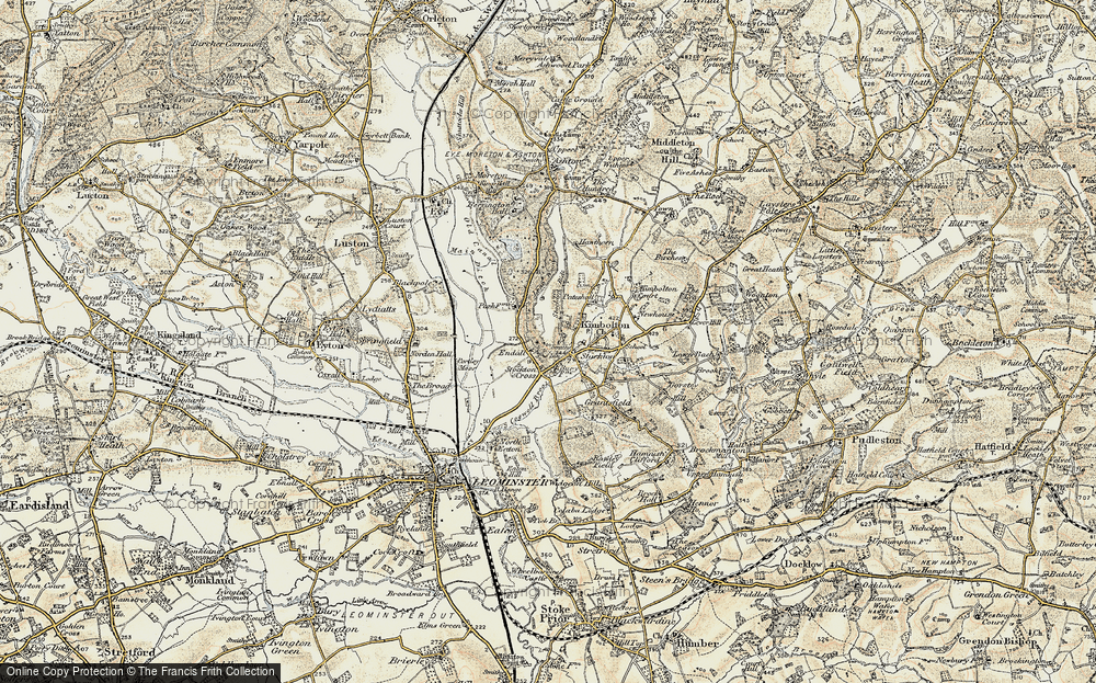 Old Map of Stockton, 1899-1902 in 1899-1902