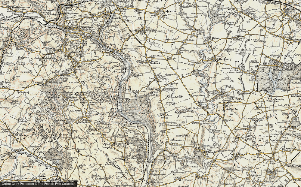 Old Map of Historic Map covering Leavenhalls, The in 1902