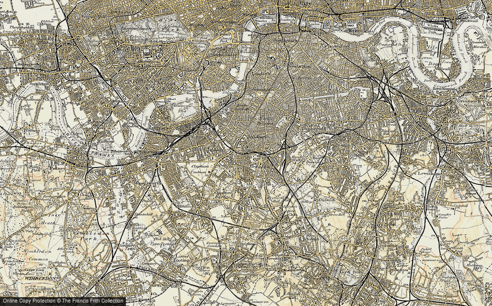 Old Map of Stockwell, 1897-1902 in 1897-1902