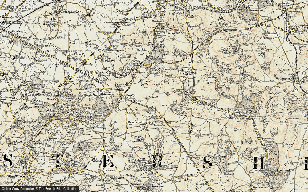 Old Map of Stockwell, 1898-1900 in 1898-1900