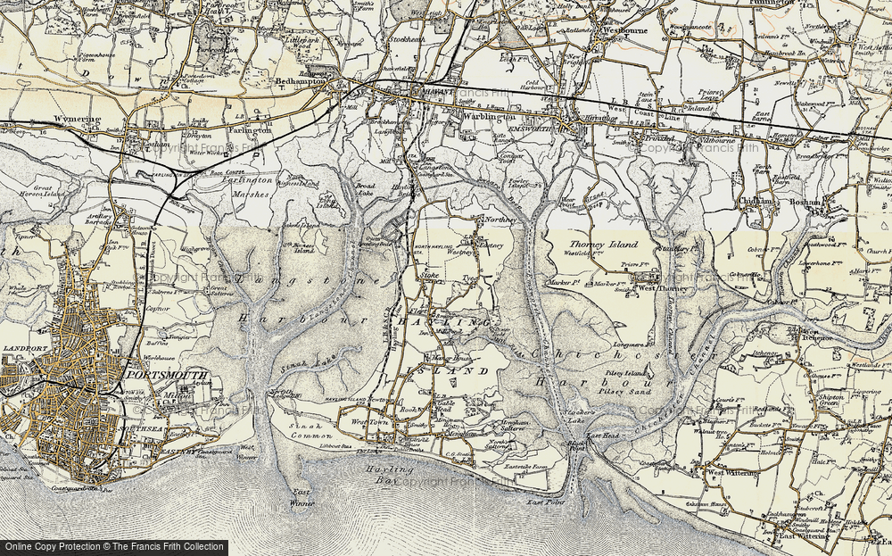Old Map of Stoke, 1897-1899 in 1897-1899