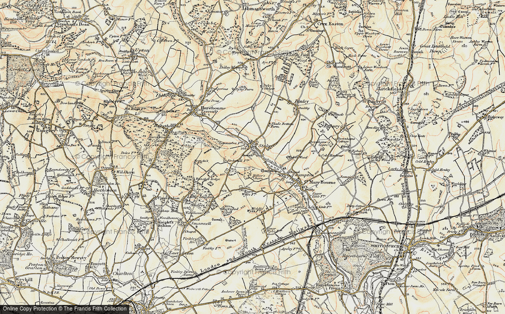 Old Map of Stoke, 1897-1900 in 1897-1900