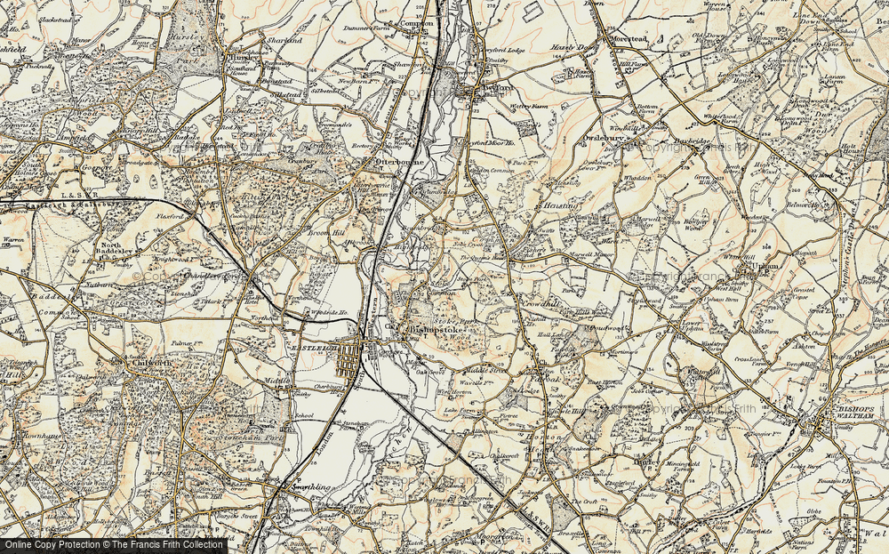 Old Map of Stoke Common, 1897-1909 in 1897-1909