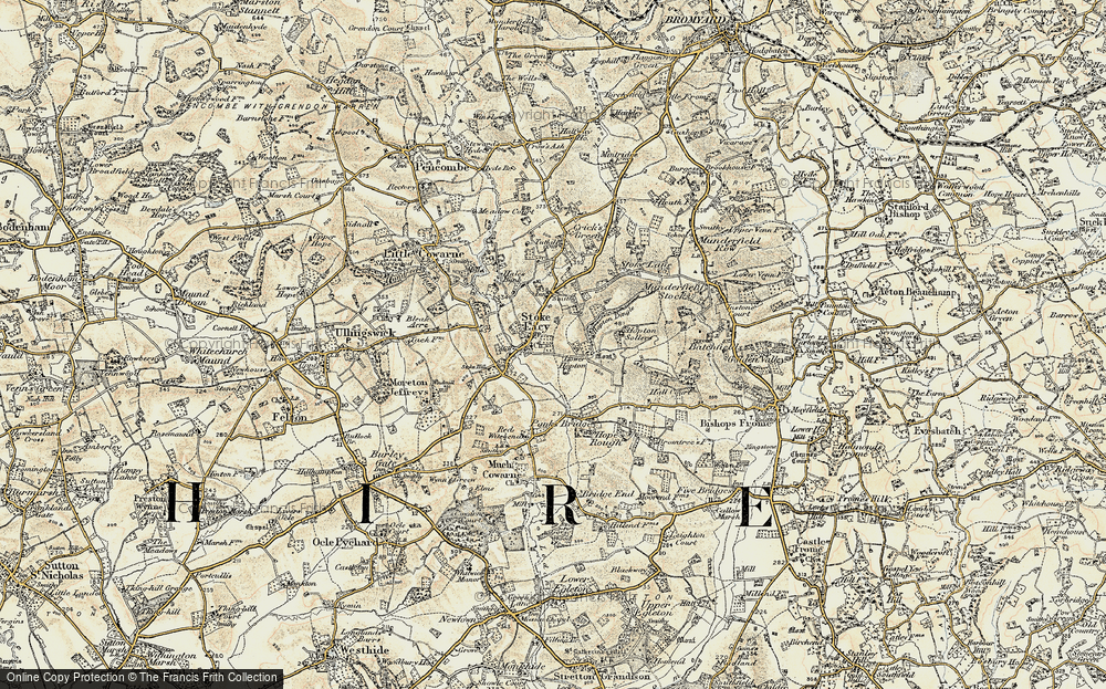 Stoke Lacy, 1899-1901