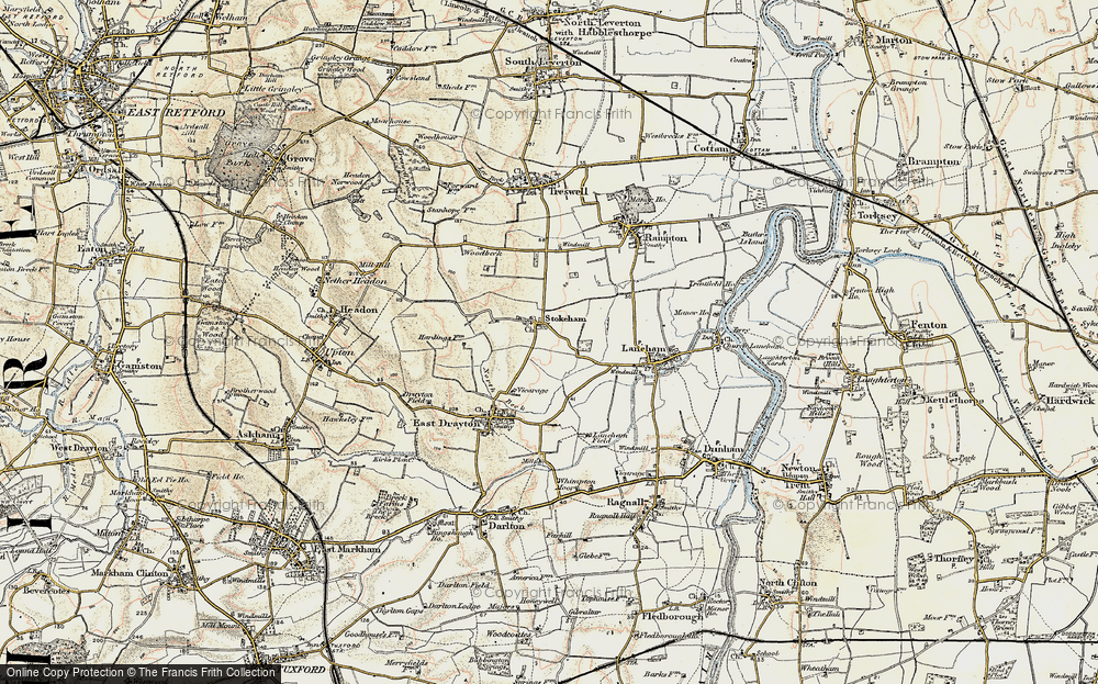 Old Map of Stokeham, 1902-1903 in 1902-1903