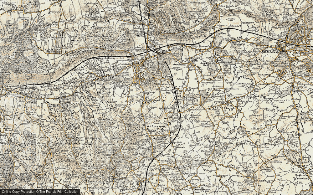 Old Map of Stonebridge, 1898-1909 in 1898-1909