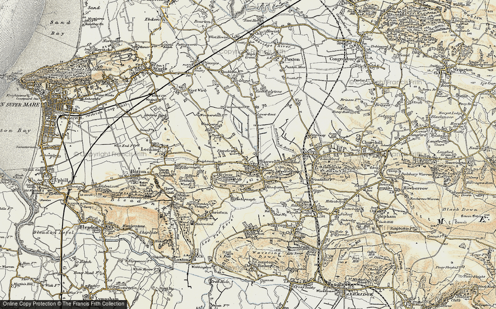 Old Map of Stonebridge, 1899-1900 in 1899-1900