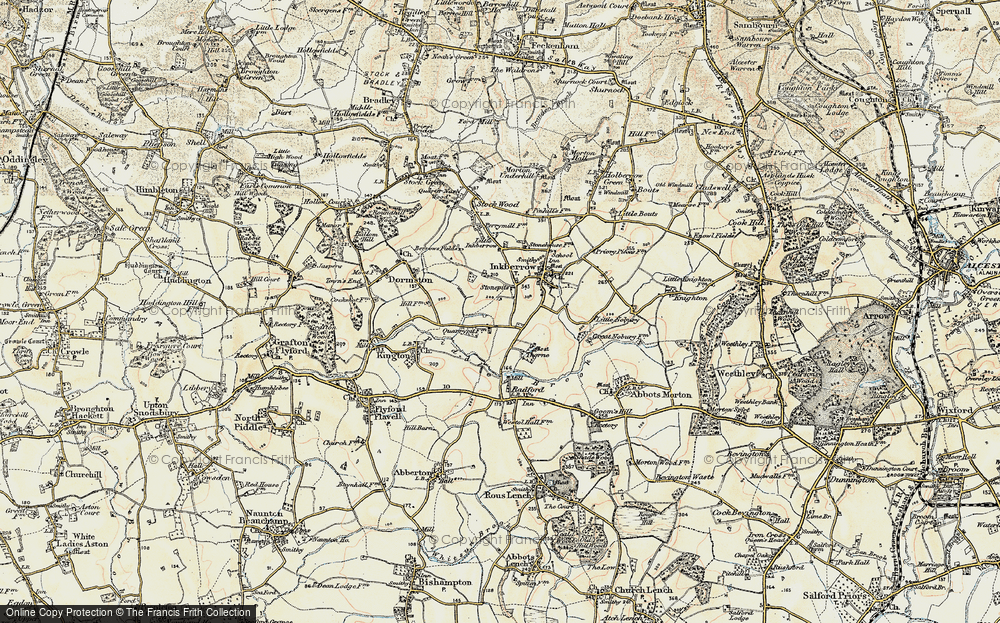 Old Map of Stonepits, 1899-1902 in 1899-1902