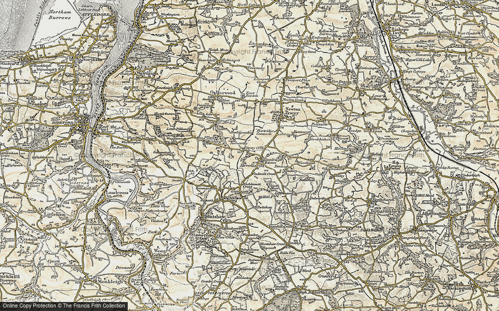 Old Map of Stony Cross, 1899-1900 in 1899-1900
