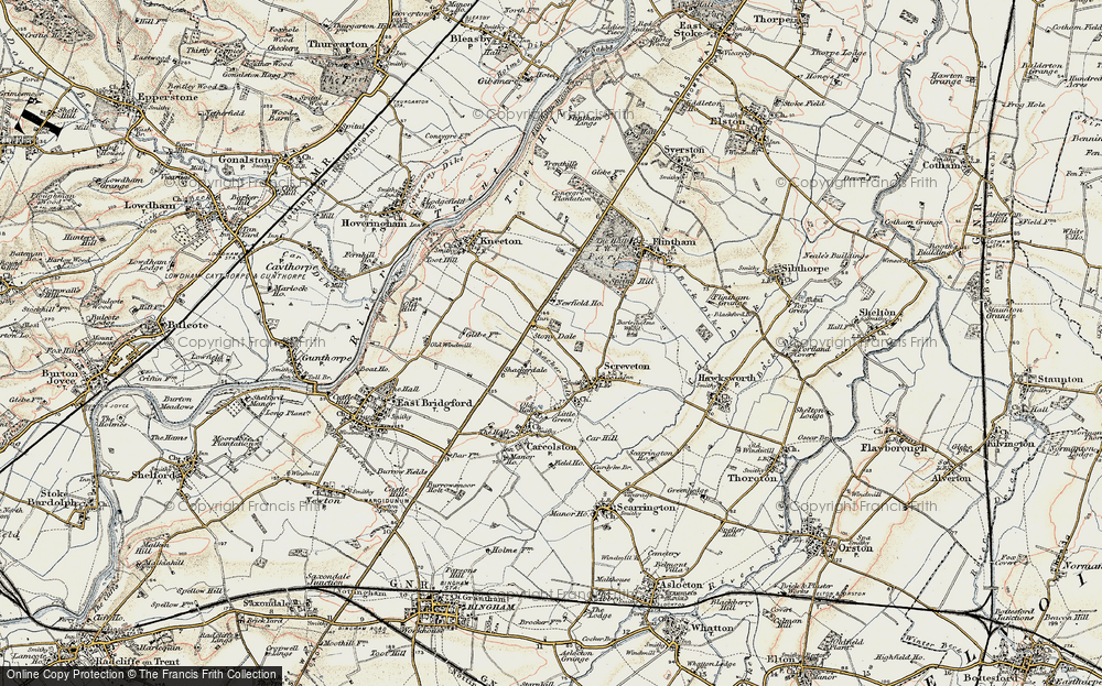 Old Map of Stony Dale, 1902-1903 in 1902-1903