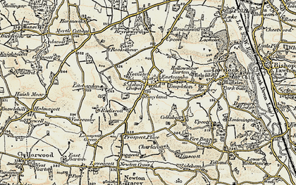 Old map of Stonyland in 1900