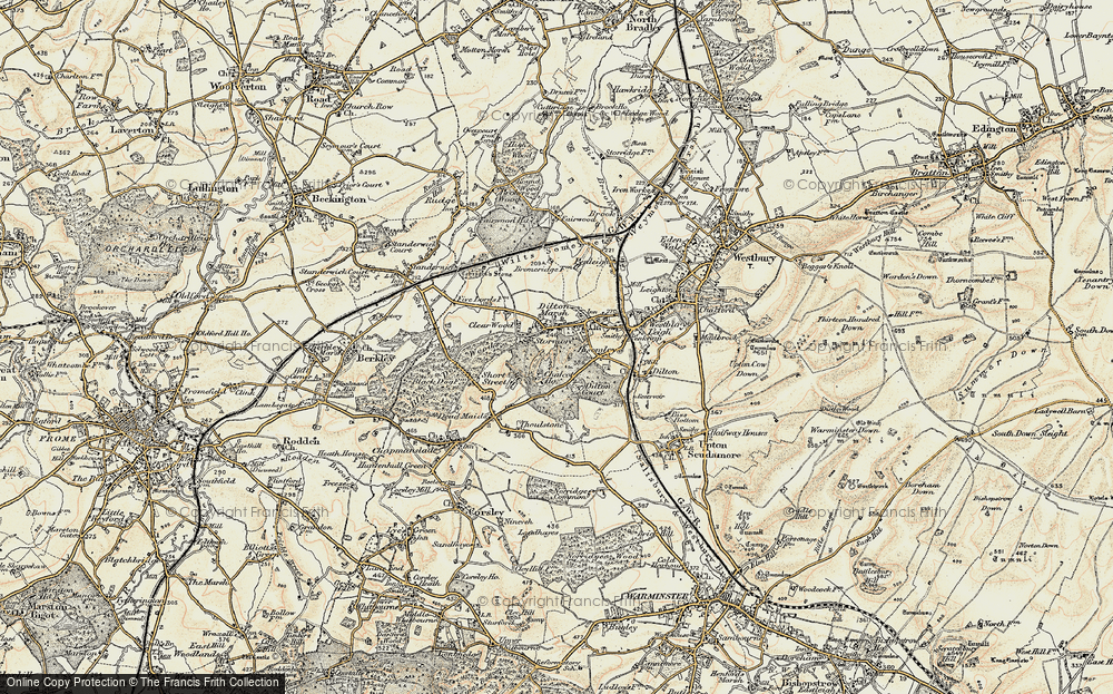 Old Map of Stormore, 1898-1899 in 1898-1899