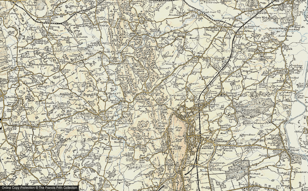 Old Map of Storridge, 1899-1901 in 1899-1901