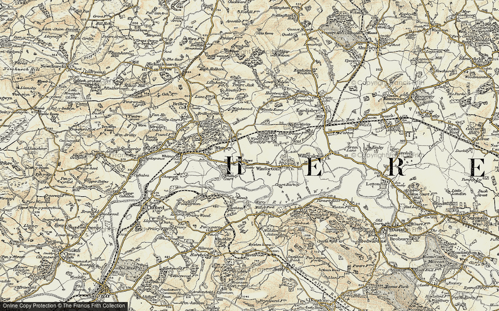 Old Map of Stowe, 1900-1902 in 1900-1902