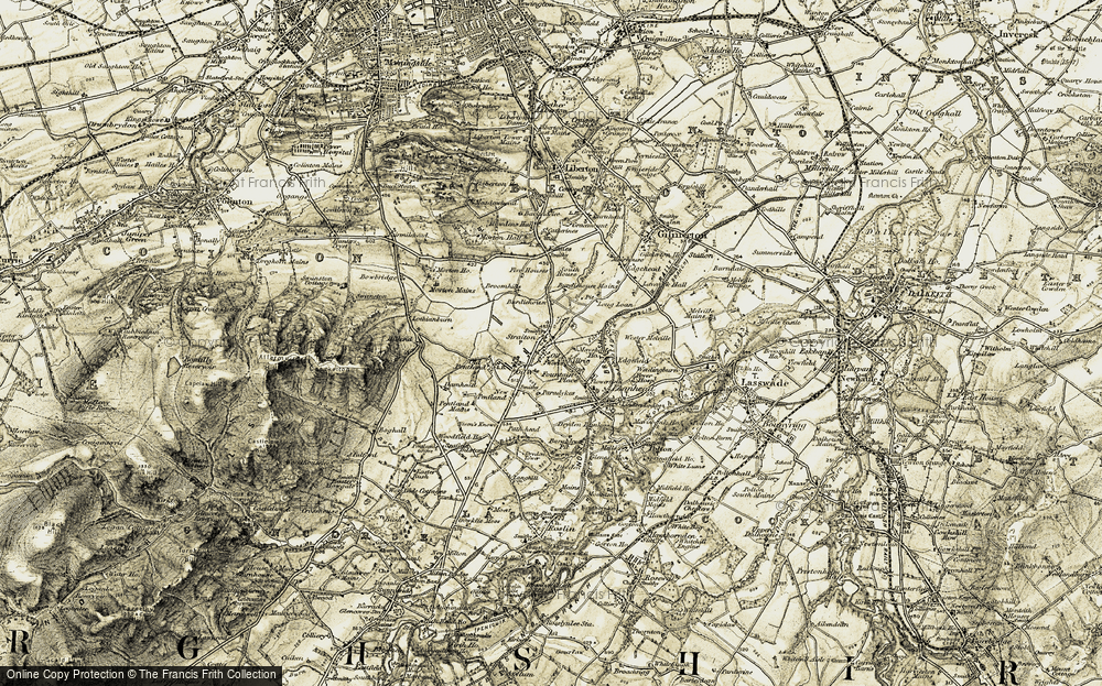 Old Map of Straiton, 1903-1904 in 1903-1904