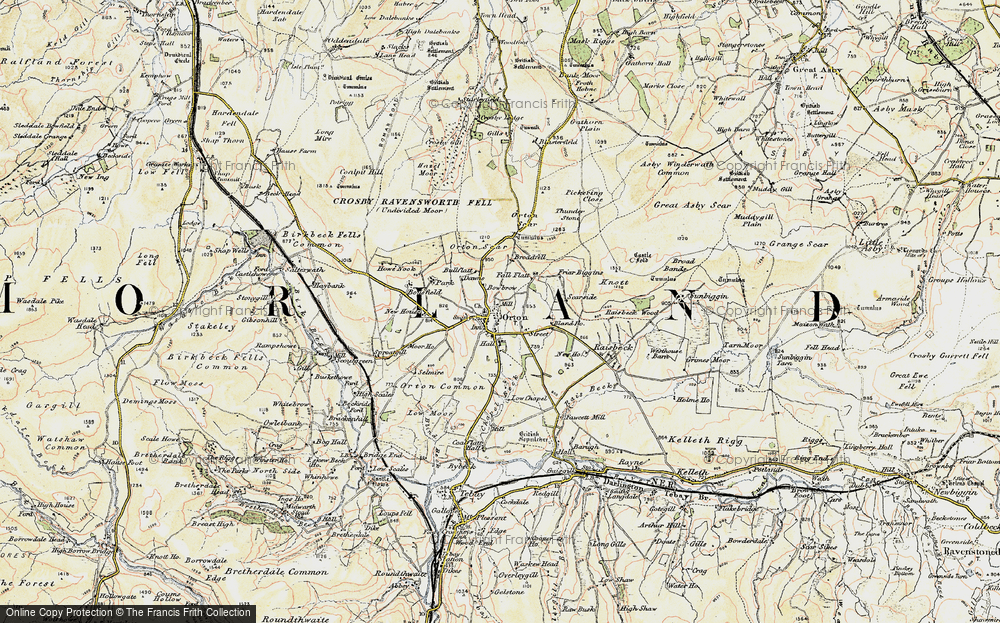 Old Map of Street, 1903-1904 in 1903-1904