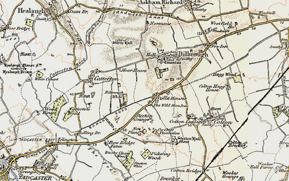 Old map of Manor in 1903