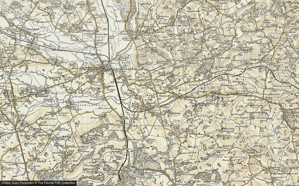 Old Map of Stretford, 1899-1902 in 1899-1902