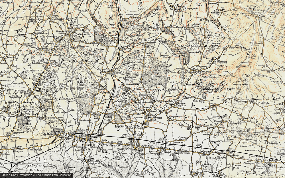 Old Map of Stubbermere, 1897-1899 in 1897-1899
