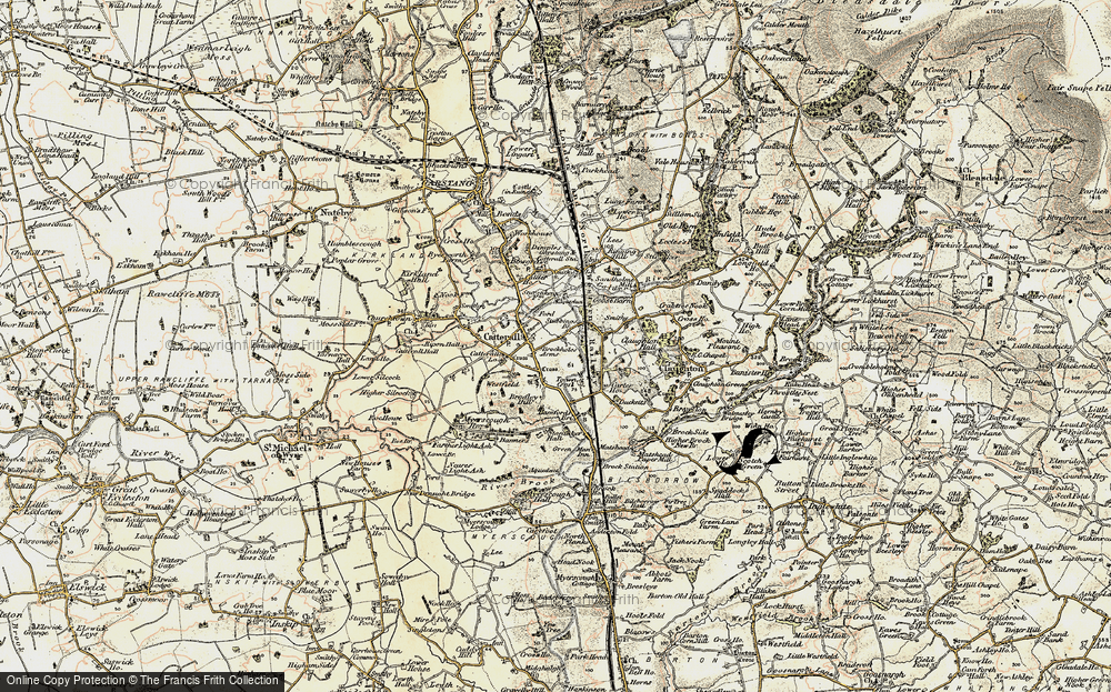 Old Map of Stubbins, 1903-1904 in 1903-1904