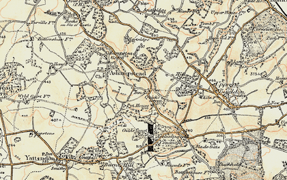 Old map of Stubbles in 1897-1900