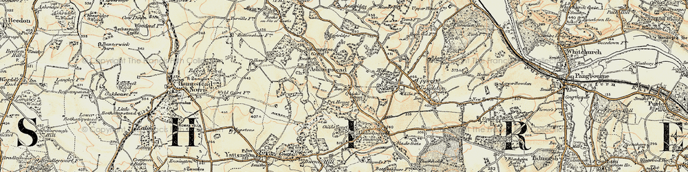 Old map of Stubbles in 1897-1900