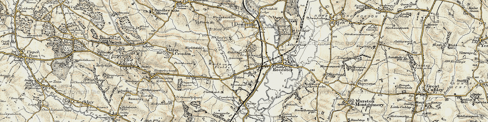Old map of Stubwood in 1902