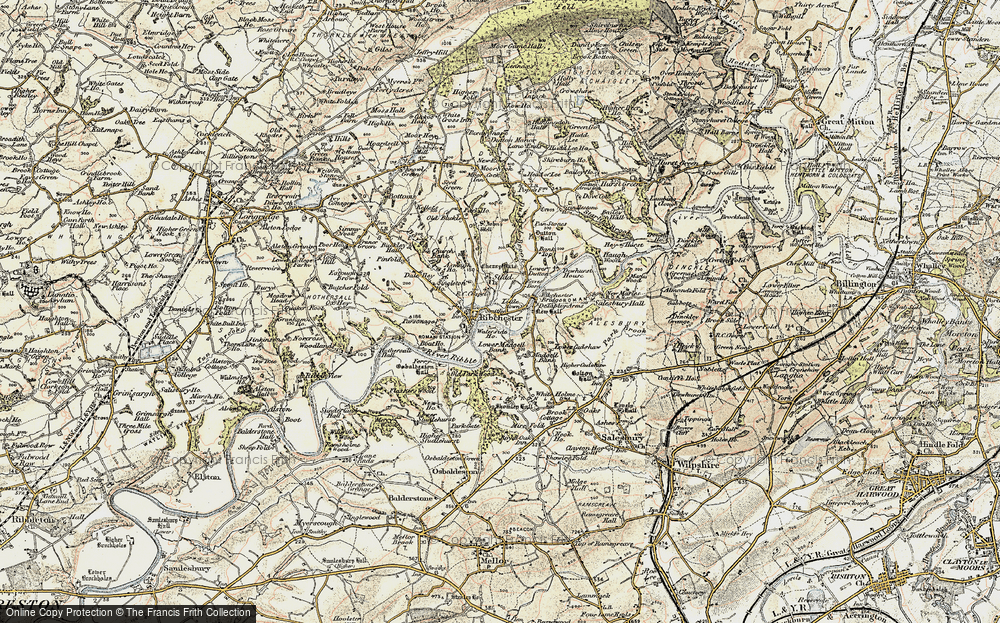 Old Map of Stydd, 1903-1904 in 1903-1904