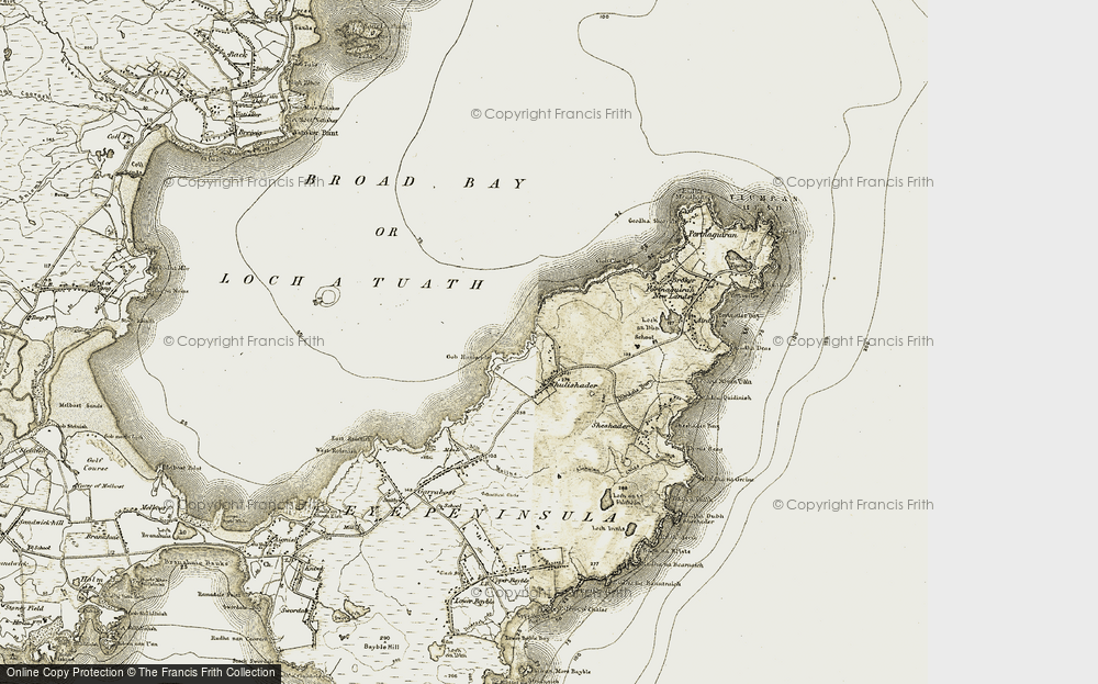 Old Map of Sulaisiadar, 1909-1911 in 1909-1911