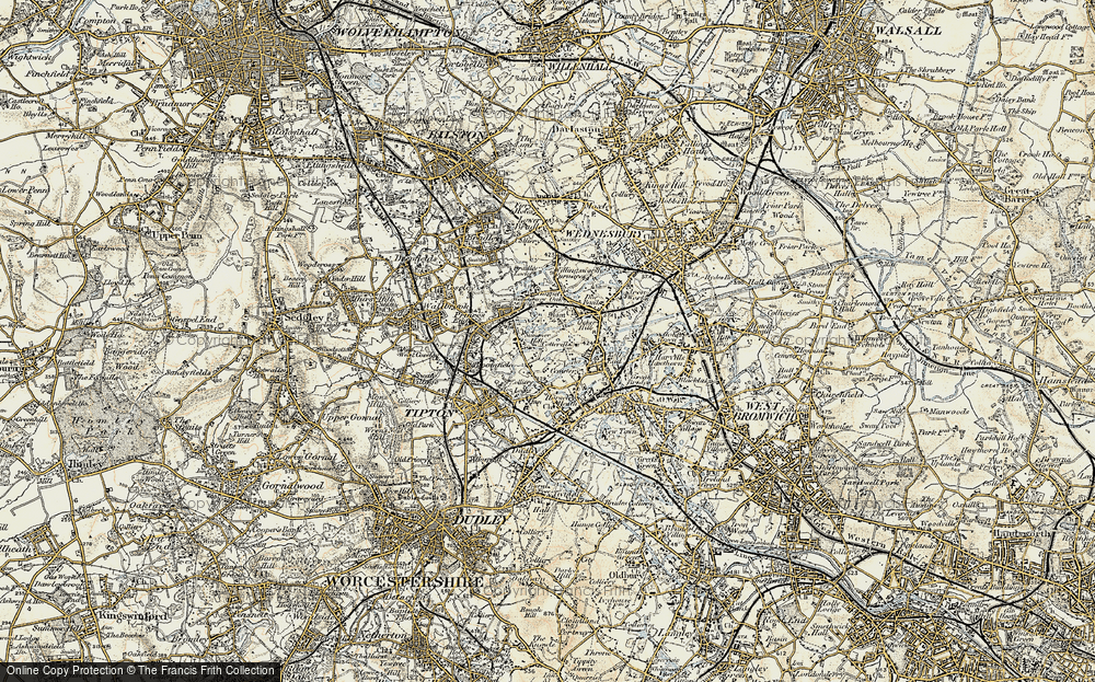 Old Map of Summer Hill, 1902 in 1902