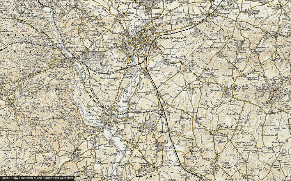 Old Map of Summerfield, 1901-1902 in 1901-1902