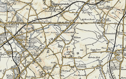 Old map of Summerhill in 1902