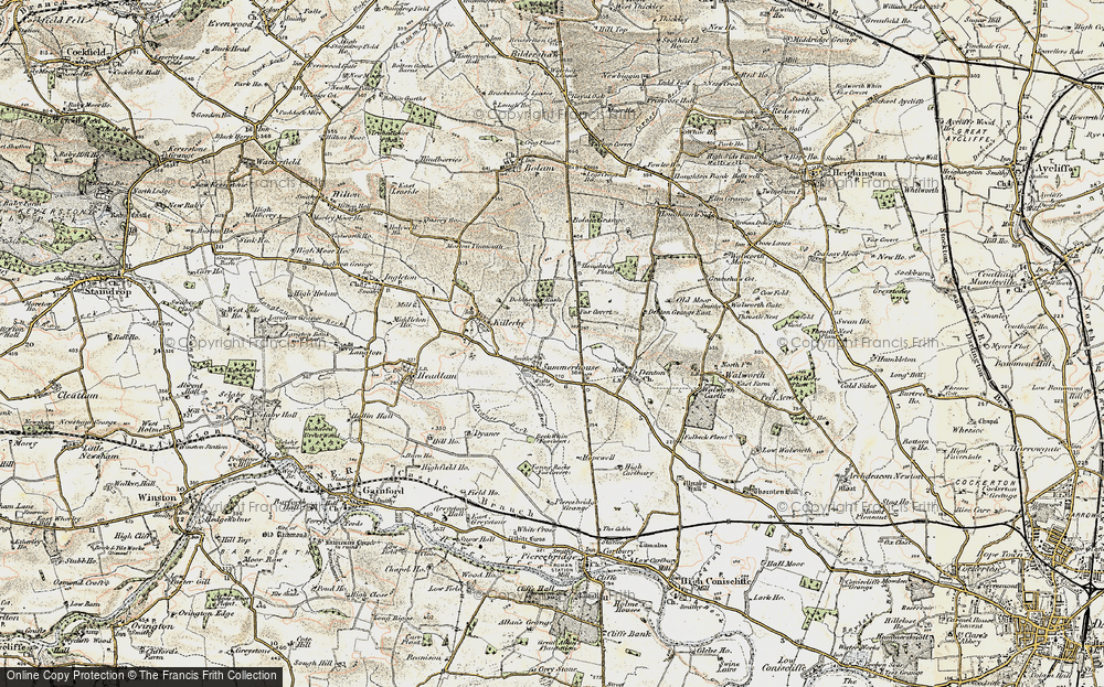 Old Map of Summerhouse, 1903-1904 in 1903-1904
