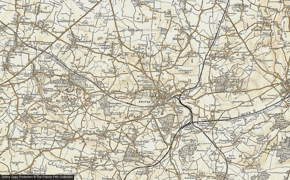 Old Map of Summerlands, 1899 in 1899