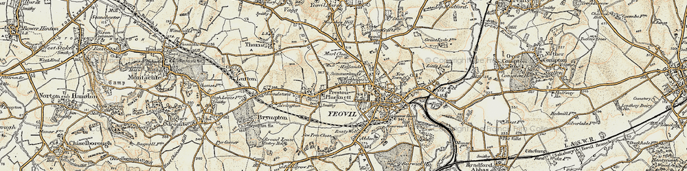 Old map of Summerlands in 1899