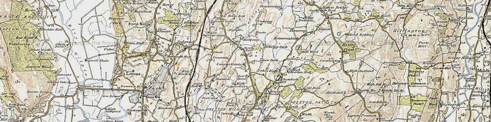 Old map of Summerlands in 1903-1904