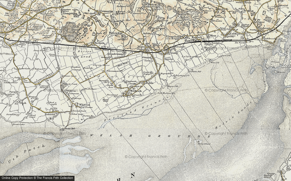 Old Map of Summerleaze, 1899-1900 in 1899-1900