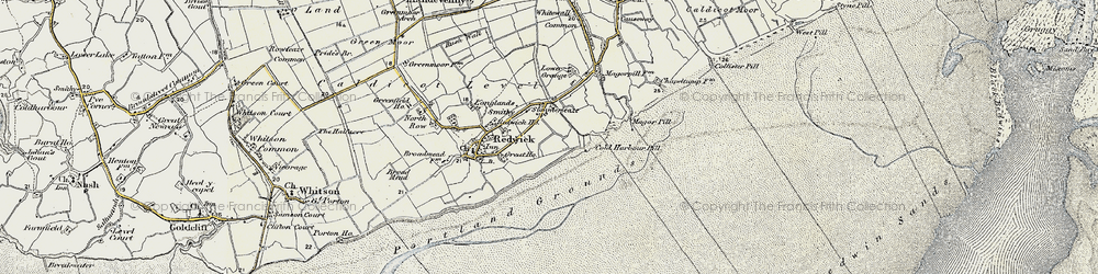 Old map of Summerleaze in 1899-1900