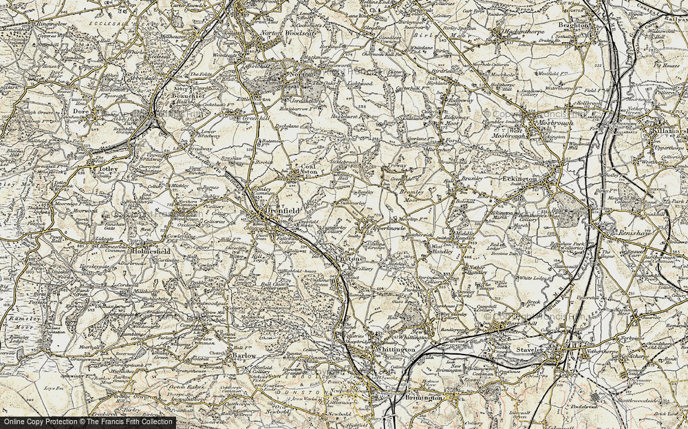 Old Map of Summerley, 1902-1903 in 1902-1903