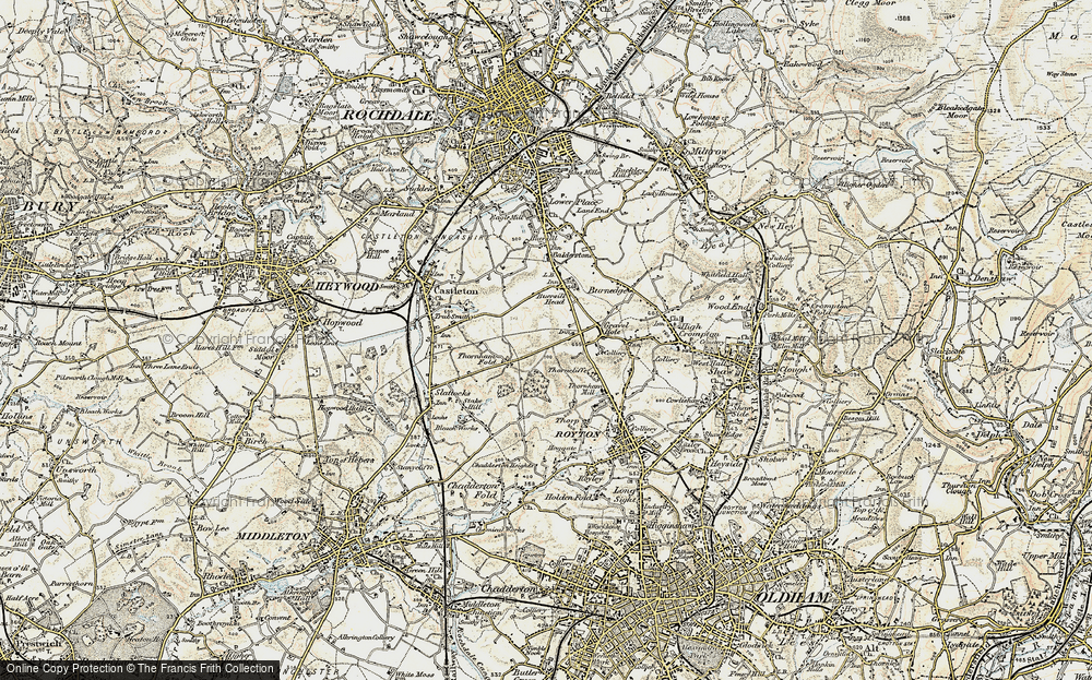 Old Map of Summit, 1903 in 1903