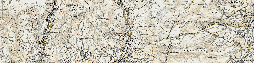 Old map of Summit in 1903