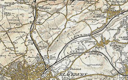 Old map of Sunny Bower in 1903